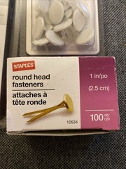 Paper Scrapbook Crafts Fastener Lot – Brads, Eyelets