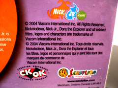 DORA THE EXPLORER Stickers (2005, Nick Jr) BRAND NEW: English/Spanish 5 1/2 x 12