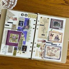 Vintage Junk Journal Ephemera Scrapbooking Supplies Translucent Vellum Paper …