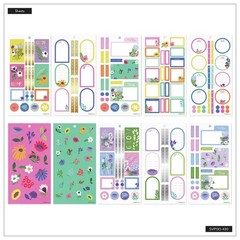 NEW Happy Planner Sticker Book – Brilliant Blooms 606 Pieces 🌹🌺🌷🌸🌼🌻🪻🌿