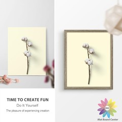 20 Pack 11×14″ Uncut Matte Boards Assorted Colors Backing for Frames Prints