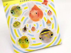 Uozura Fish Heads Stickers Book 274 Seal Book Cute From Japan Fast Shipping