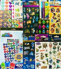 1289+ Sticker Collection Trendy Cartoon Kids Disney Characters TV movies Novelty