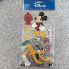 Disney Jolee’s Boutique Dimensional Stickers MICKEY AND PLUTO NIP
