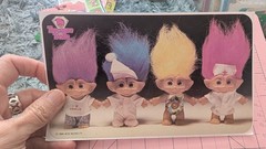 Vintage Stickers Treasure Trolls Ace Novelty 1992
