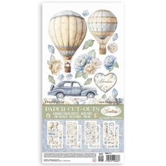Stamperia – TIMELESS – DOUBLE FACED PAPER CUT-OUTS – 6″ X 12″ – 4 SHEETS