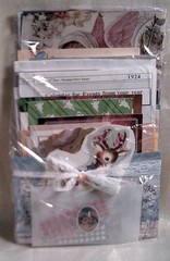Junk Journal Ephemera Card Making Lot (D) Nice Holiday Mix