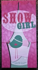 8 6”x12” SHEETS Of GLITTER CHIPBOARD SHAPES by 3 Birds Designs
