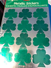 Your Choice One NOS Holiday Stickers-St. Pats, Valentine, (Easter scratch&sniff)