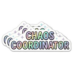 VERLUXA Chaos Coordinator Stickers 3 Pack
