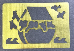 Lot Of Craft & Scrapbooking Supplies: Small Stencils Tags Embellishments Misc