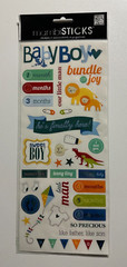 Me & My Big Idea Mambi Sticks-Baby Boy, Girl, Love, Faith, Birthday-U Choose