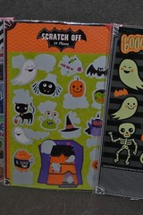 Halloween Stickers NEW Spooky Holographic, Glow in Dark, Scratch Off, Glitter