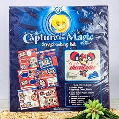 📸 NOS Disney World Capture the Magic Scrapbooking Kit Cheerleader Minnie Mouse