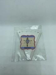 Jenni Bowlin Studio Chipboard 4Piece Scalloped Banner Set Large CP214 New Sealed