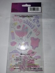 Sticko Scrapbooking STICKERS Our Little Girl Baby Girl Pink EK SUCCESS