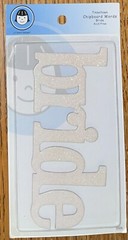 RARE Lot Of 2 Lil Davis Designs Chipboard Brides & Groom Titles Wedding Glittery