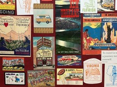 Travel Vacation Themed Bundle 96 Pieces, USA States Road Trip Kit Cutouts Cards
