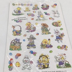 Suzy’s Zoo Easter Stickers 3 Sheets 114 Stickers Suzy Spafford Current New Seal