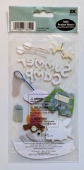 RARE Jolee’s Summer Camp Camping Scrapbooking Stickers