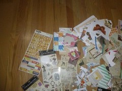 LARGE LOT OF SCRAPBOOKING JOURNALING EPHEMERA EMBELLISHMENTS VINTAGE AND MORE