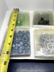 Recollections Brads – Metal Flower Embellishments 30pc (New) and 5 pk of unknown