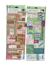 NEW Assorted Scrapbooking Stickers Embellishments Lot of 23 All Occasions NOS