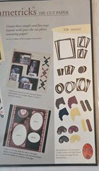 Creative Memories Symmetricks Die-cut Shapes Paper Scrapbook 10×12,NEW 8 Sheets
