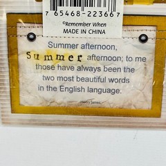 Remember When Summer Tags Tag Stickers 2 Sticker Sheets Scrapbook #22366