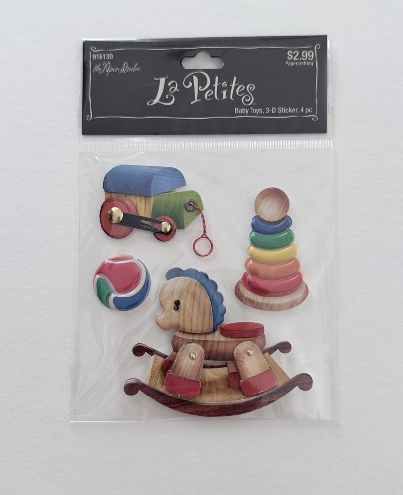 La Petite Baby Toys Scrapbook Stickers Retired 2013