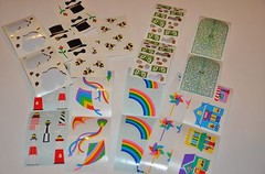 Mrs. Grossman Stickers You Choose Bee’s Lighthouse, Rainbow, Kite, Money