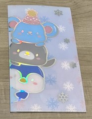 New Happie Scrappie Winter Critters Hobonichi Sticker Folder