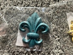 Fleur De Lis 3D Crafts Accessories Lot By Art Minds