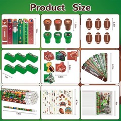 216Pcs Football Gifts Match Rewards Football Theme Birthday Supplies Team Gif…