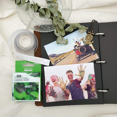 Photo Corners 3 Pack 1200 Pcs Clear Self-Adhesive Picture Mounting Corner Sticke
