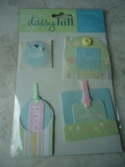 Daisy Hill Scrapbooking Dimensional Pockets for Baby