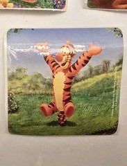 Vintage Smile Makers Sandylion Winnie The Pooh Stickers Lot of 5 2.5 x 2.5 Inch