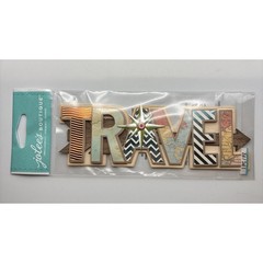 Jolee’s Boutique TRAVEL TITLE Scrapbooking Sticker