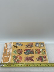 Vintage Autumn Themed Stickers Set Of 2 Sealed 36 Count Packages Eureka