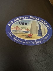 Travelers Company Traveler’s Notebook PanAm Stickers Set (8 piece)