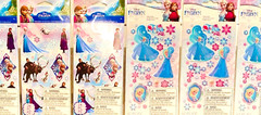 Disney Frozen Elsa Anna Olaf 199+ Stickers, Princess Let it go Sticker Lot