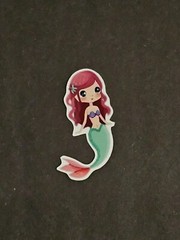 Kawaii Mermaid Sticker’s. 5 Pack