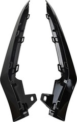 3 X Front Bumper Cover Lower Grille Trim Molding fit for 2014-2016 Mercedes