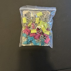 Stampin’ Up! Birthday Mini Binder Clips, 64 Pieces, Rare!