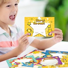 60 Pcs Recognition Award Certificates, Kid Student, Preschool, Teacher, School
