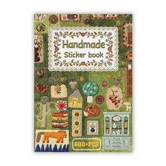 Bomichi Japanese Embroidered Sticker Book, Animal and Plant Theme 680+ Pcs C…