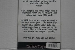 MFT My Favorite Things Window Shopping Clear Stamps Shoes Friends Retired