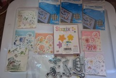 Large Lot Of Scrap Booking Stickers, Sticker,paper Stamps Stencils Ect. (A)
