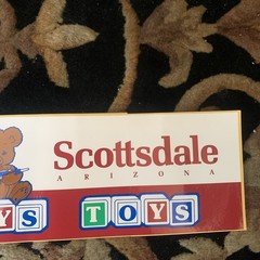 Vintage Mandall’s Shooting Supplies Big Boys Toys Bumper Stickers