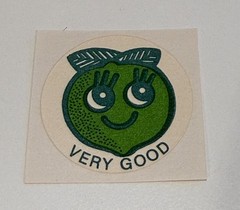 CTP Vintage 77 Scratch and Sniff Sticker – Lime